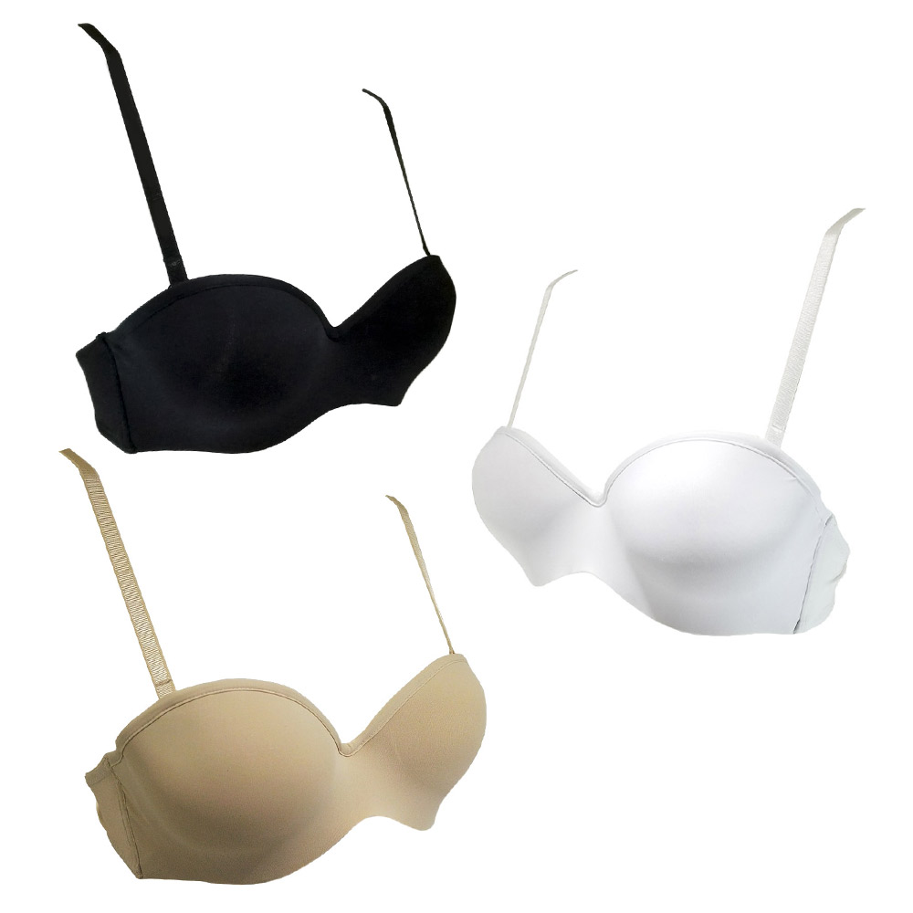 Spalline Reggiseno Regolabili - Confezione Da 3 (Nero, Bianco, Beige) - Foto 9